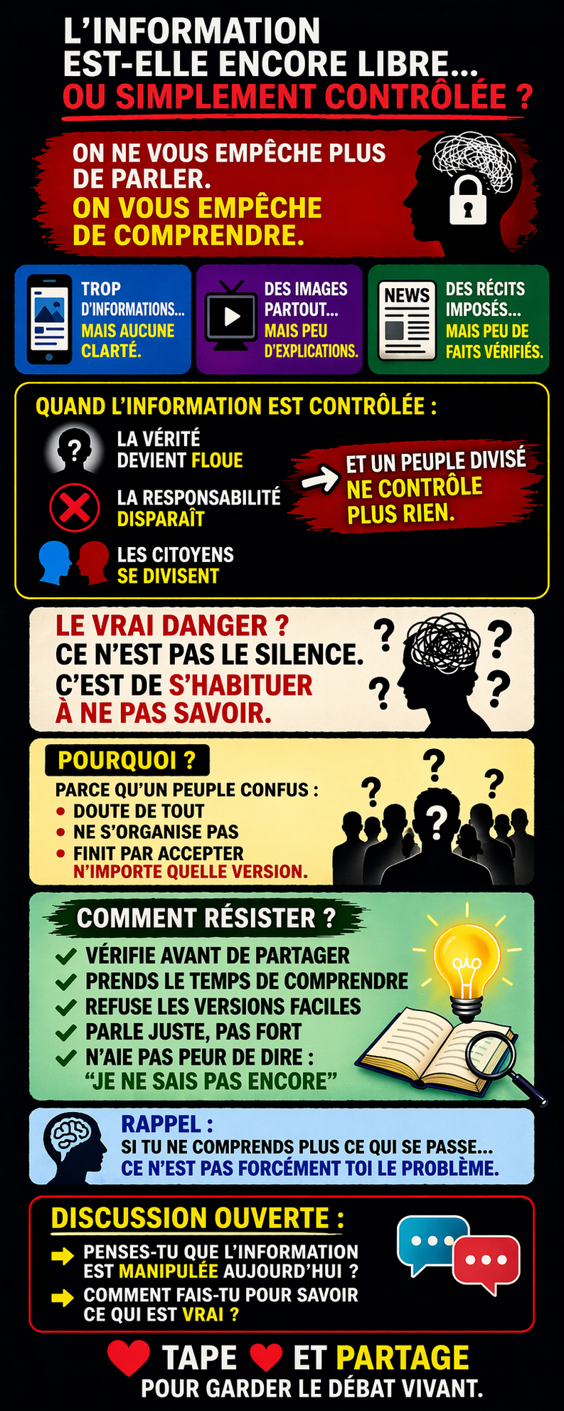 L’information : Comprendre le problème pour mieux se protéger